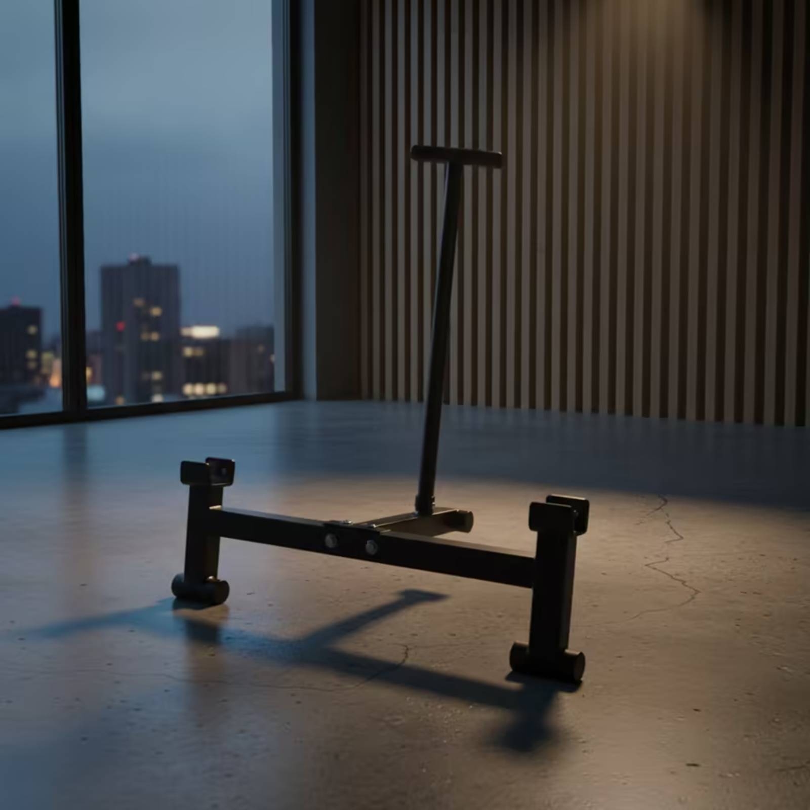 Deadlift Jack Barbell - Barbell Jack with T-Handle Safeguarding Deadlift
