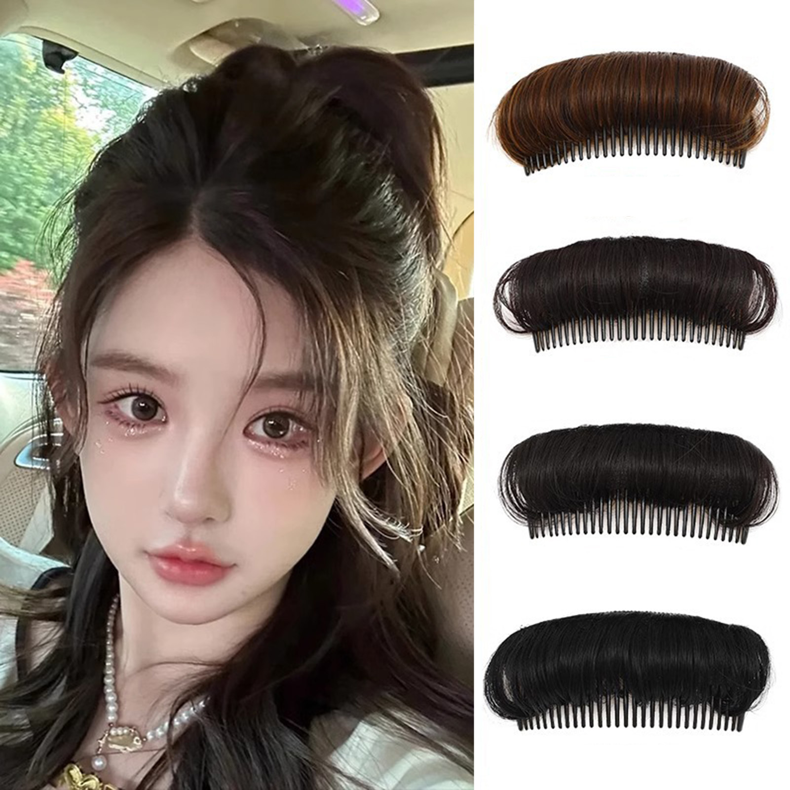 Preacher Curl Pad - Invisible Puff Hair Head Comb Volume