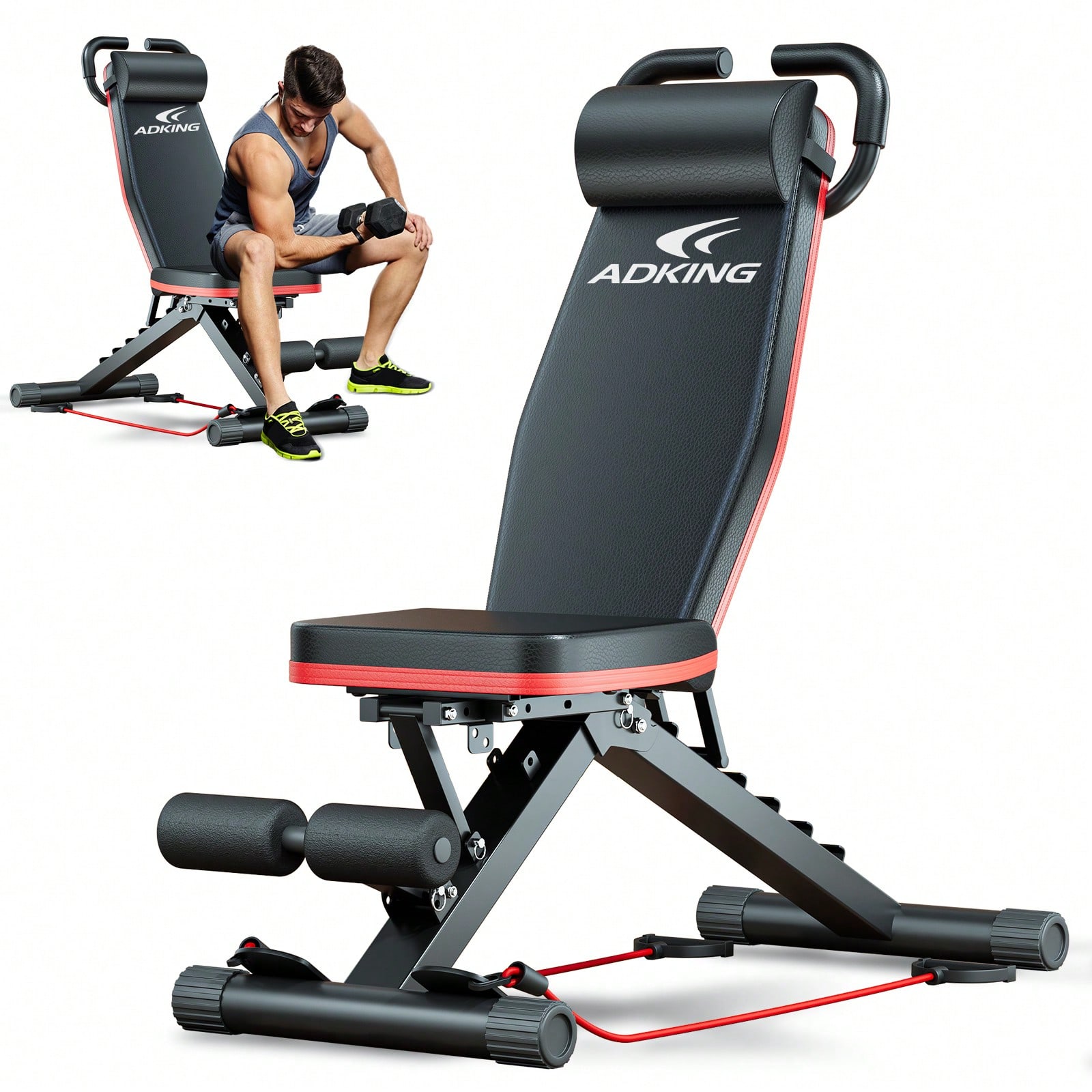 Preacher Curl Pad - Standard Weight Bench, Bench Press Set