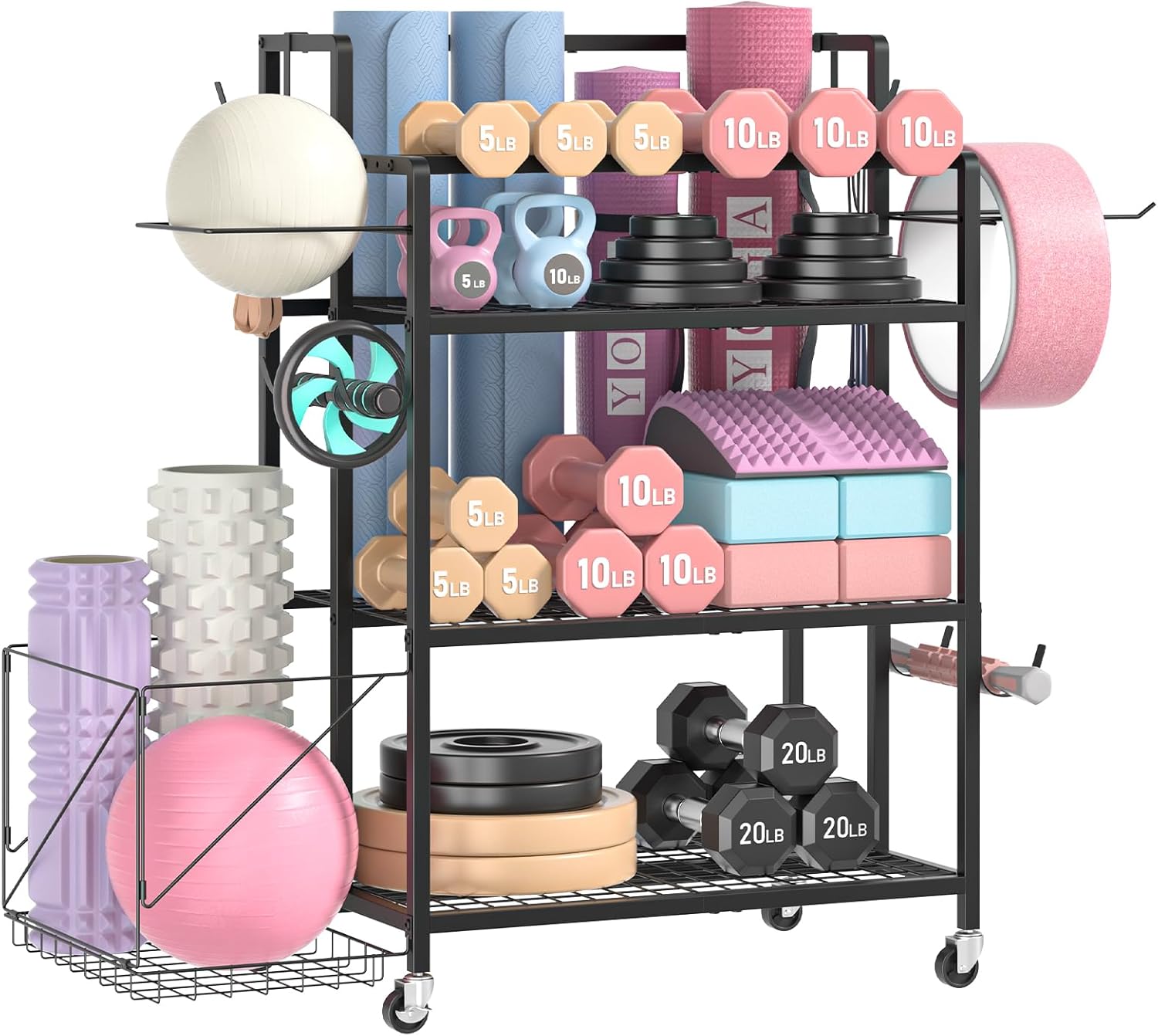 Home Gym Storage, No Material  - огляд і ціна Home Gym Dumbbells