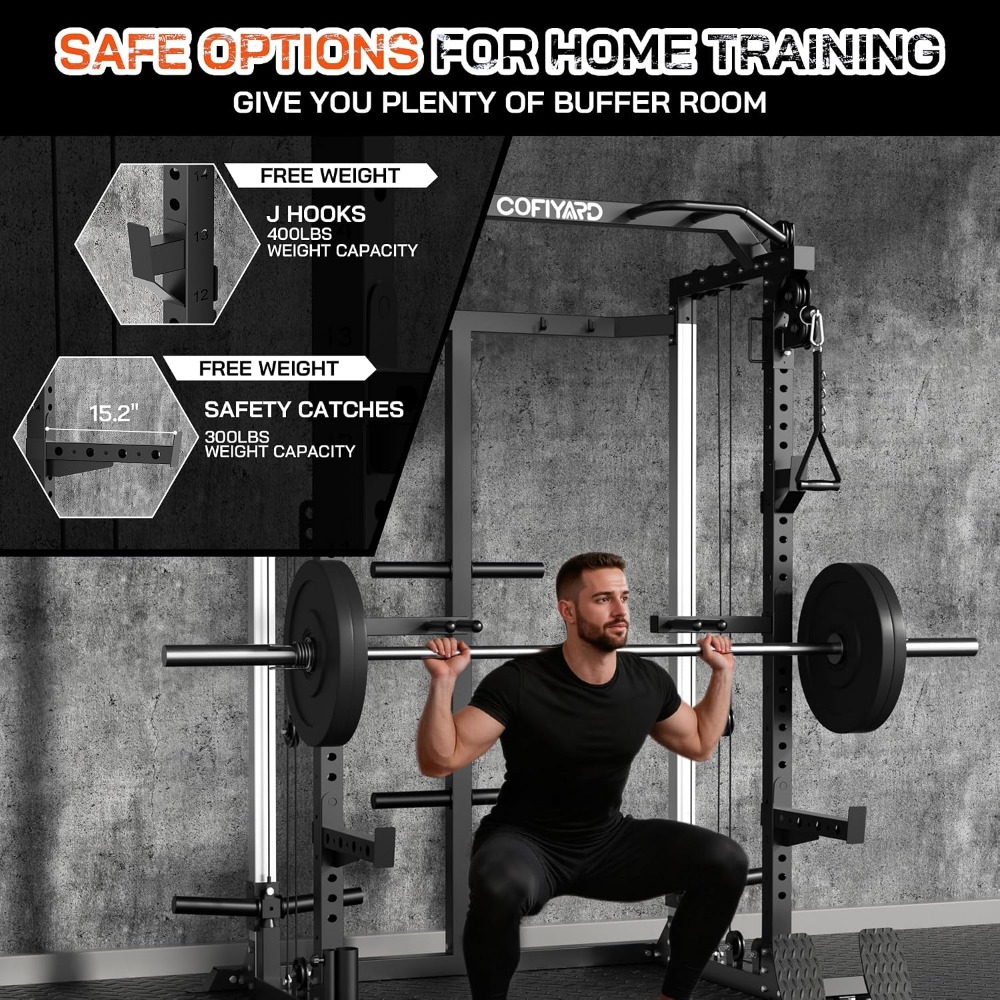 Multi Function Squat Power Cag - огляд і ціна Pulley Home Gym