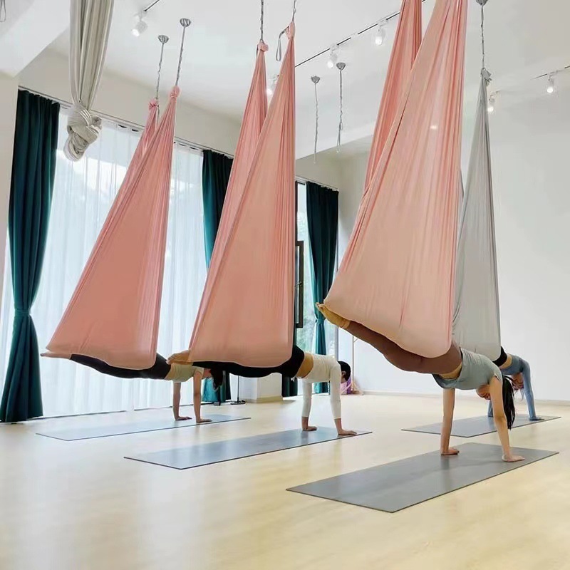 Aerial Yoga Hammock Swing for  - огляд і ціна Home Gym Yoga Studio