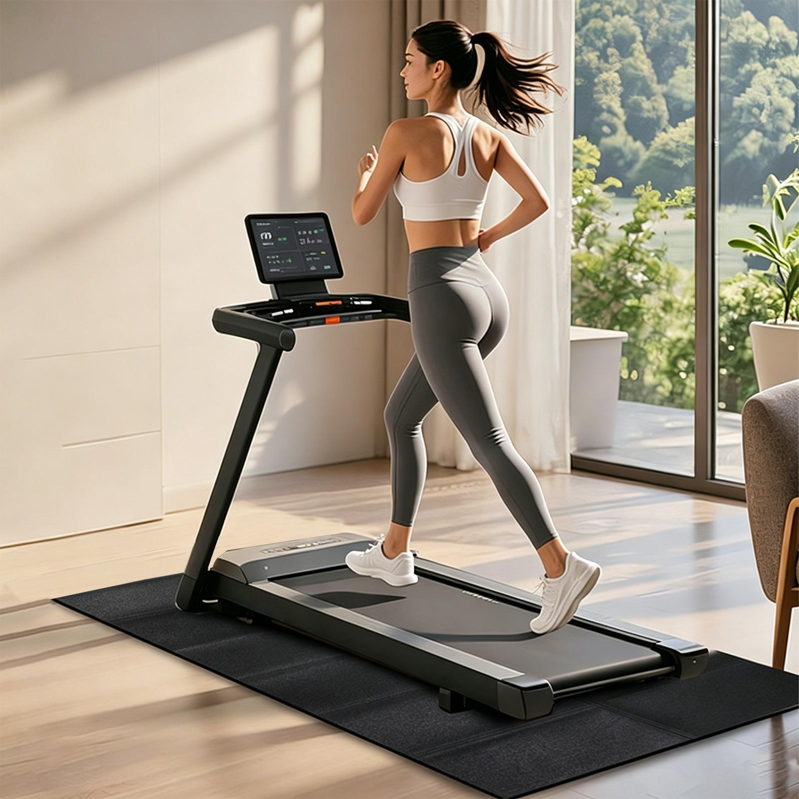 Treadmill Mat Vibration Absorb - огляд і ціна Home Gym Workout Equipment