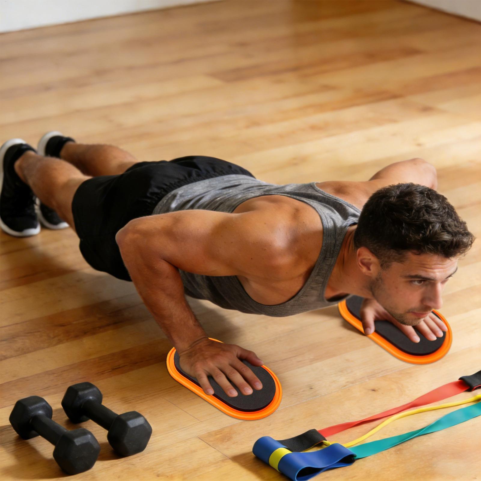 Workout Sliders Disc Oval Shap - огляд і ціна Home Gym Workout Equipment
