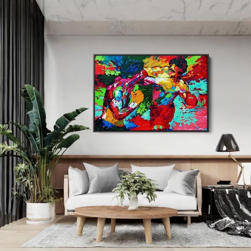 Graffiti Abstract Colorful Box - огляд і ціна Home Gym Interior Design