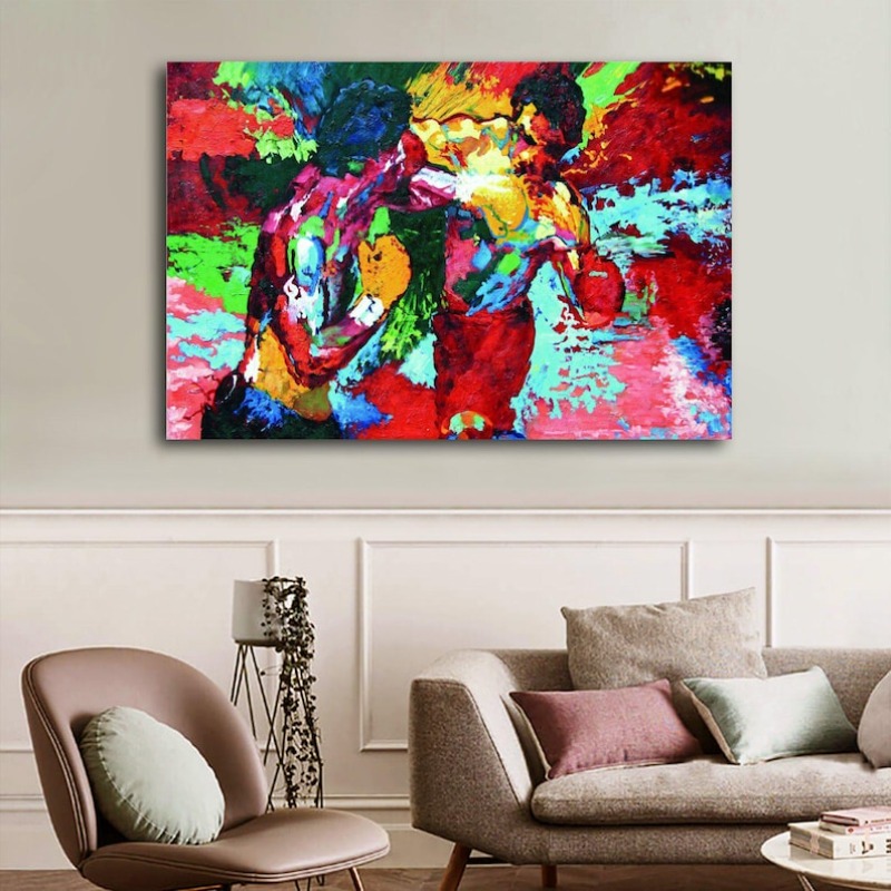 Graffiti Abstract Colorful Box - огляд і ціна Home Gym Interior Design