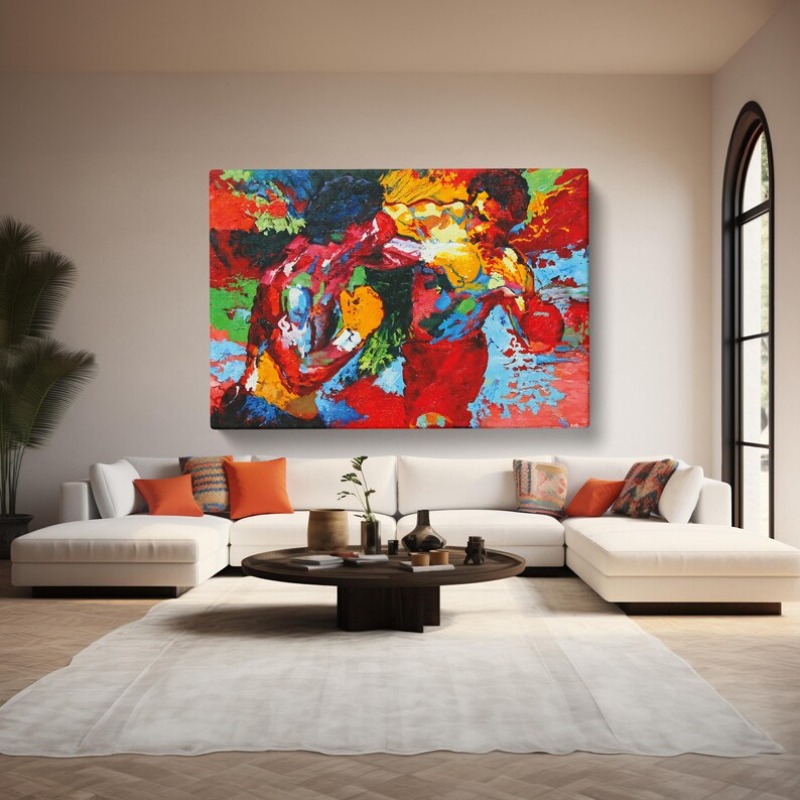 Graffiti Abstract Colorful Box - огляд і ціна Home Gym Interior Design