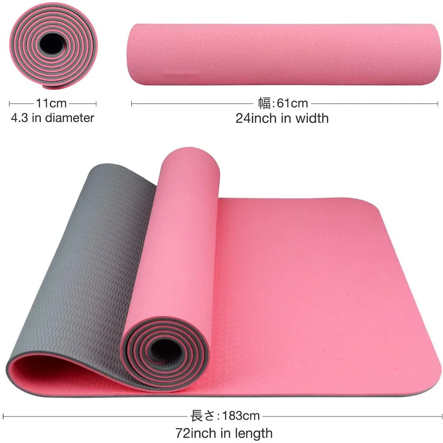 RUISIDA TPE Yoga Mat 180x57x0. - огляд і ціна Home Gym Yoga Studio
