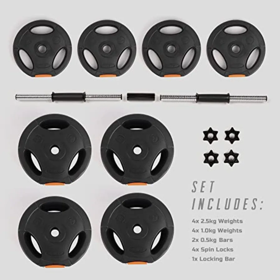 Adjustable 2 in 1 Dumbbells Se - огляд і ціна Home Gym Designs