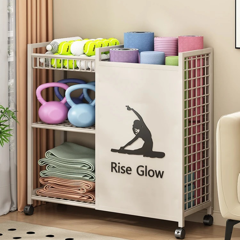 Mobile Fitness Cart with Wheel - огляд і ціна Home Gym Yoga Studio