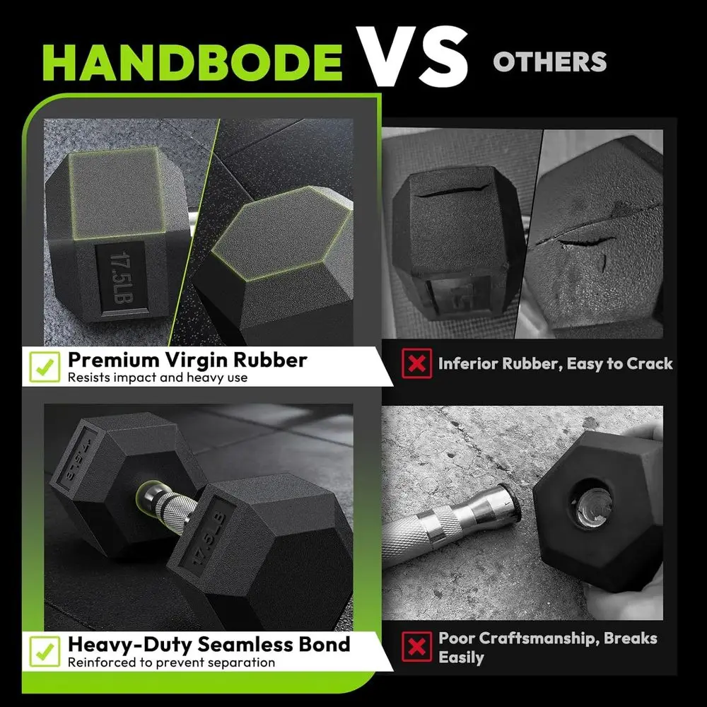 Hex Dumbbells with A-E Rack, 1 - огляд і ціна Home Gym Options