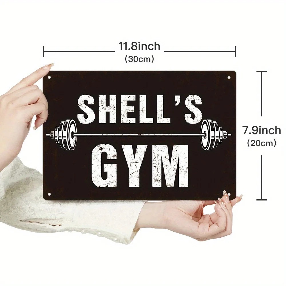 Custom Shell Fitness Gym Barbe - огляд і ціна Home Gym Interior Design
