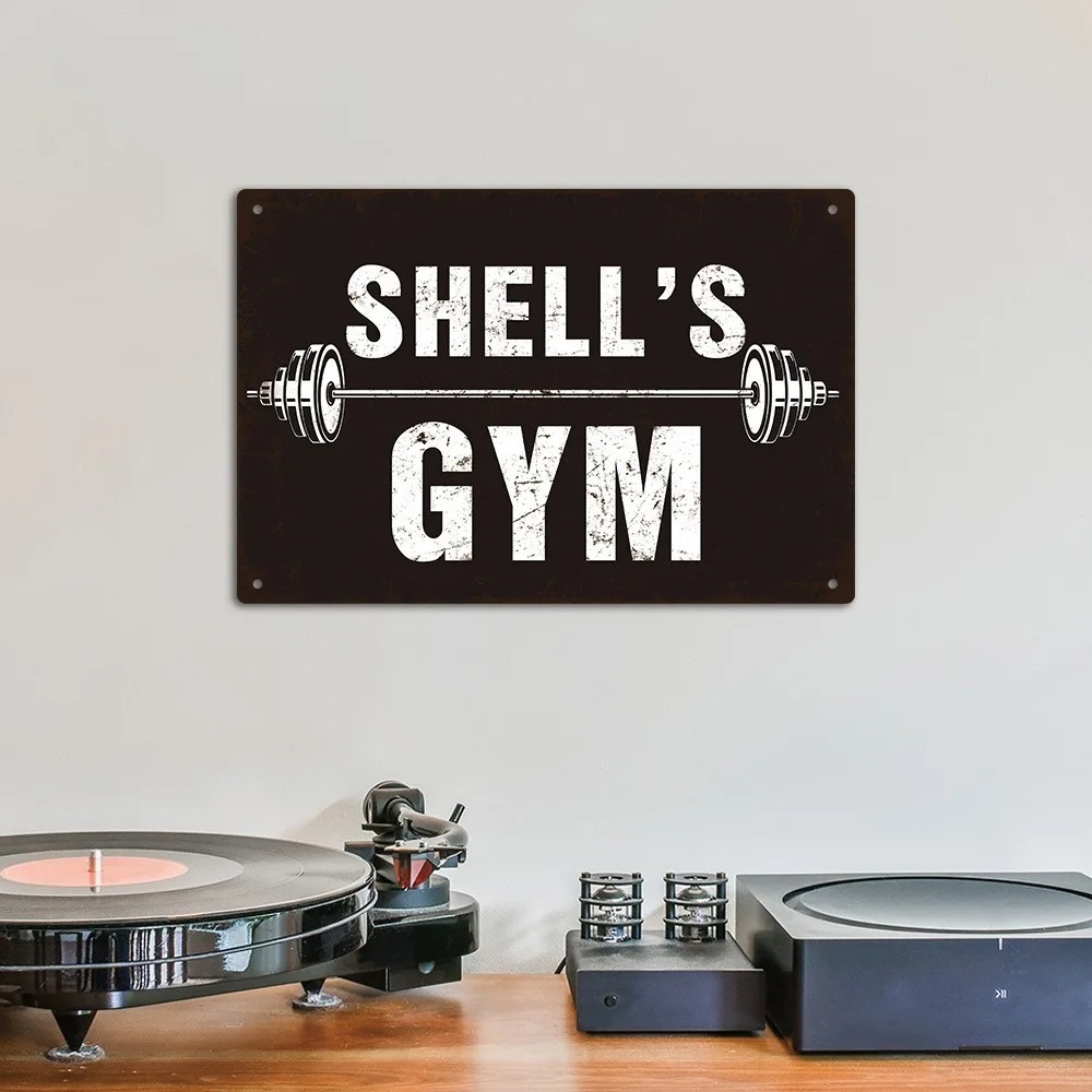 Custom Shell Fitness Gym Barbe - огляд і ціна Home Gym Interior Design