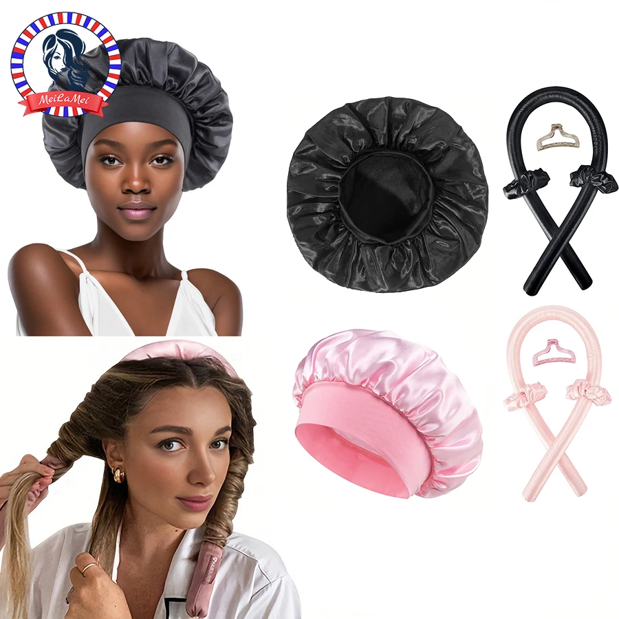 No Heat Hair Curler And Satin  - огляд і ціна Preacher Curl Pad