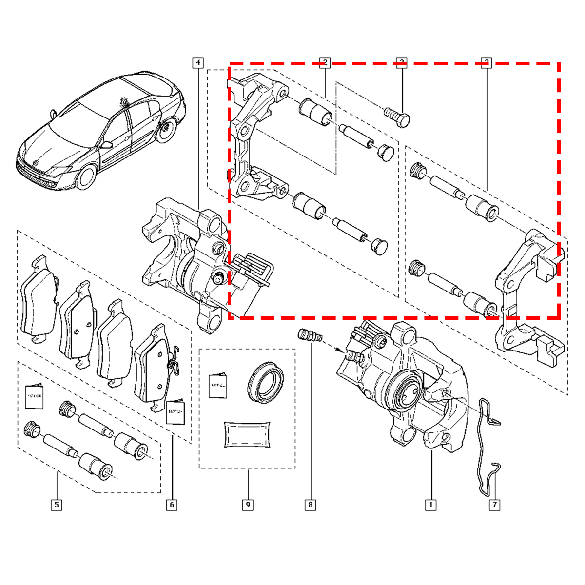 For Peugeot Partner Tepee Orig - огляд і ціна Gliding Disc Slider