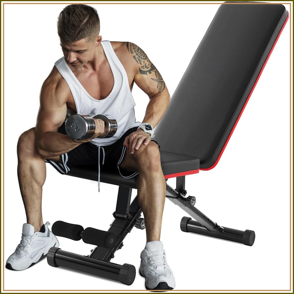 Adjustable Weight Bench for Fu - огляд і ціна Home Gym Dumbbells