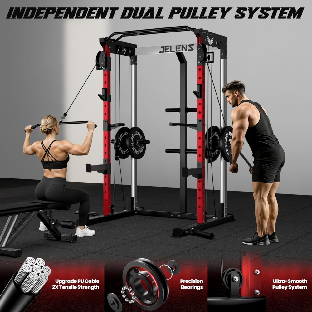 2000LBS Multi-Function Power R - огляд і ціна Pulley Home Gym