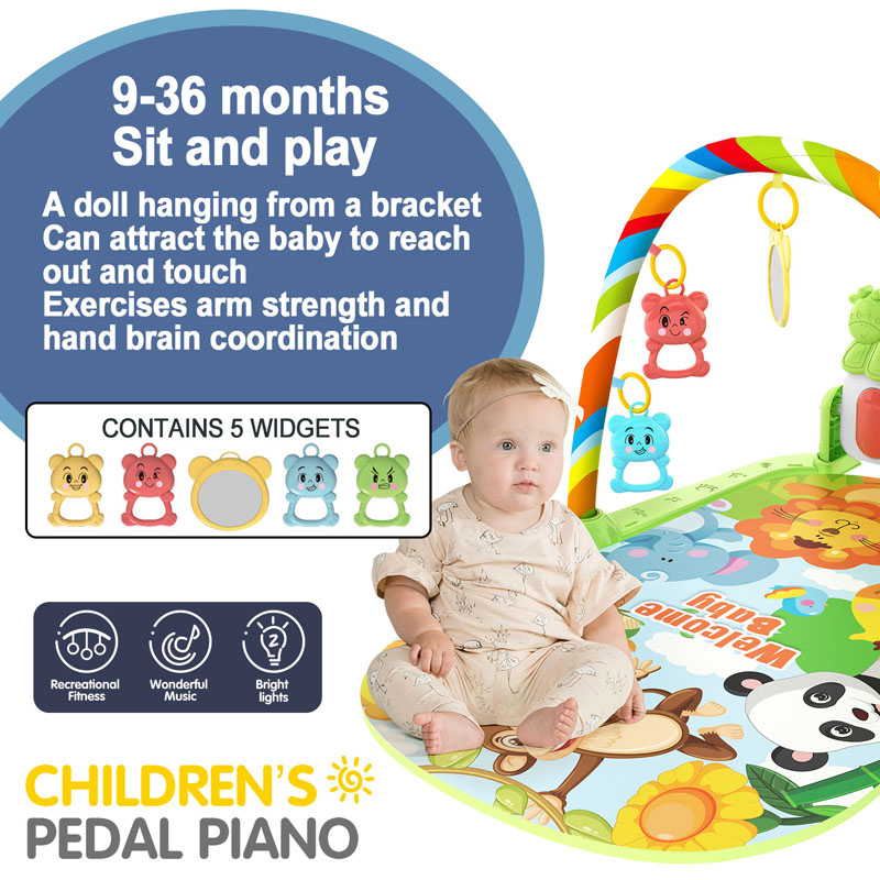 Baby Music Activity Gym Rug Pl - огляд і ціна Home Gym Room