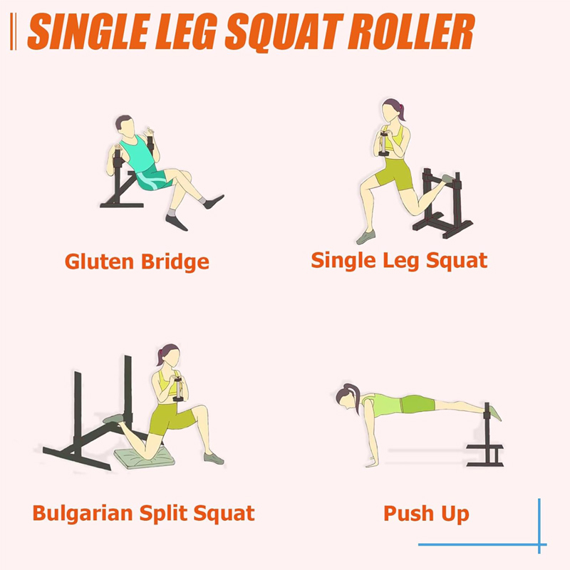 Adjustable Single Leg Squat St - огляд і ціна Home Gym Workout Equipment