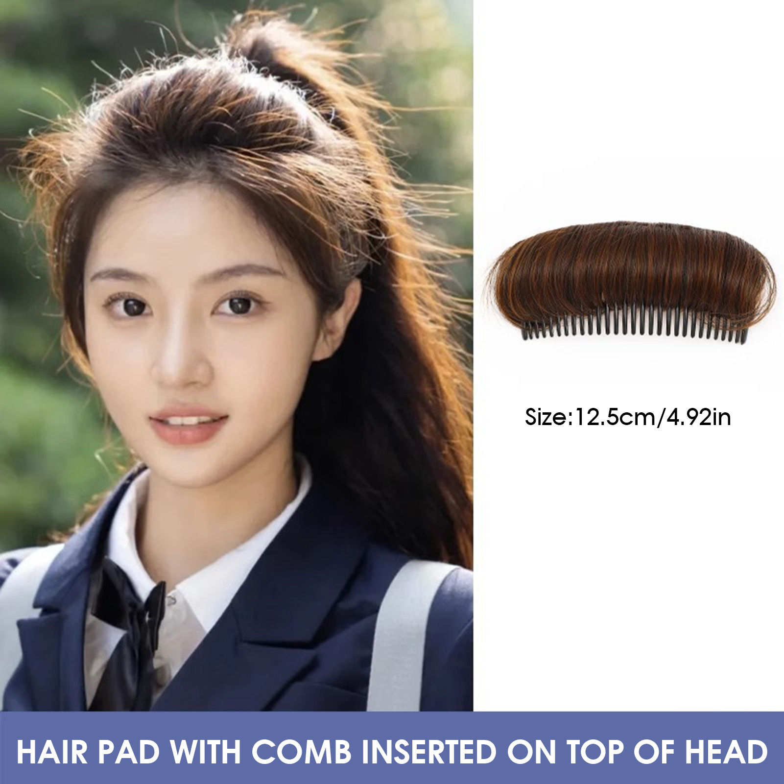 Invisible Puff Hair Head Comb  - огляд і ціна Preacher Curl Pad