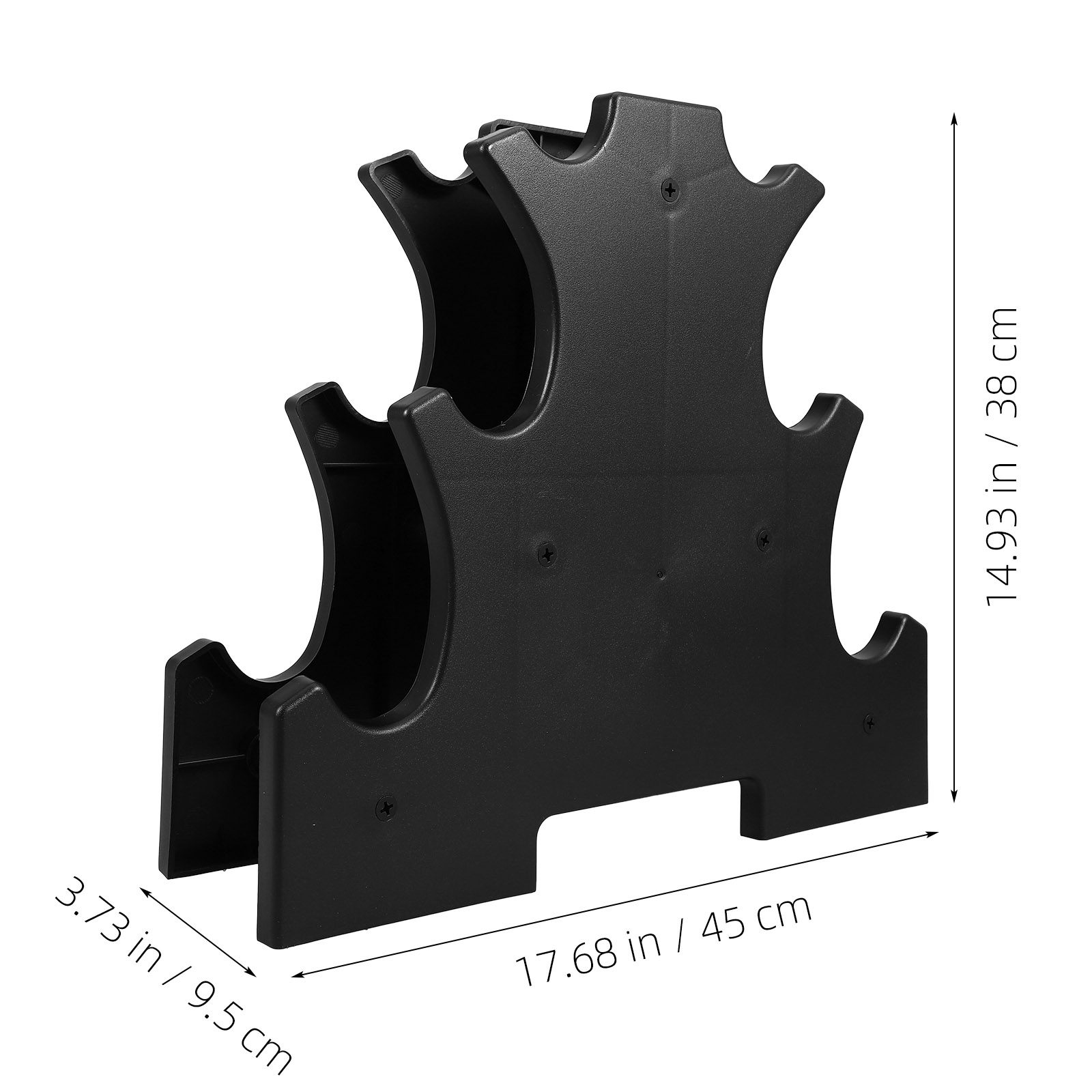 3-Tier Dumbbell Rack Sturdy PP - огляд і ціна Home Gym Designs