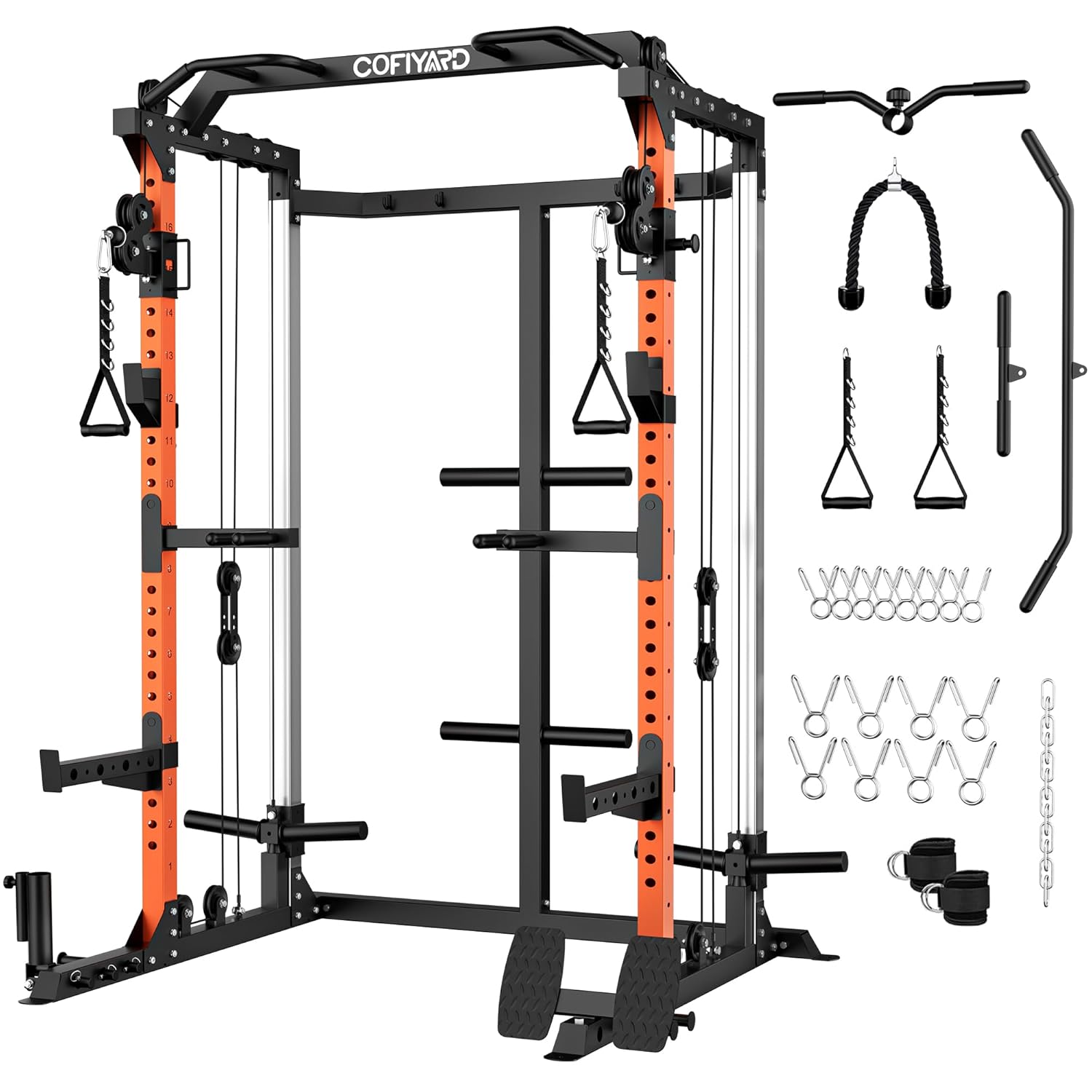 Power Cage, Power Rack with Du - огляд і ціна Pulley Home Gym