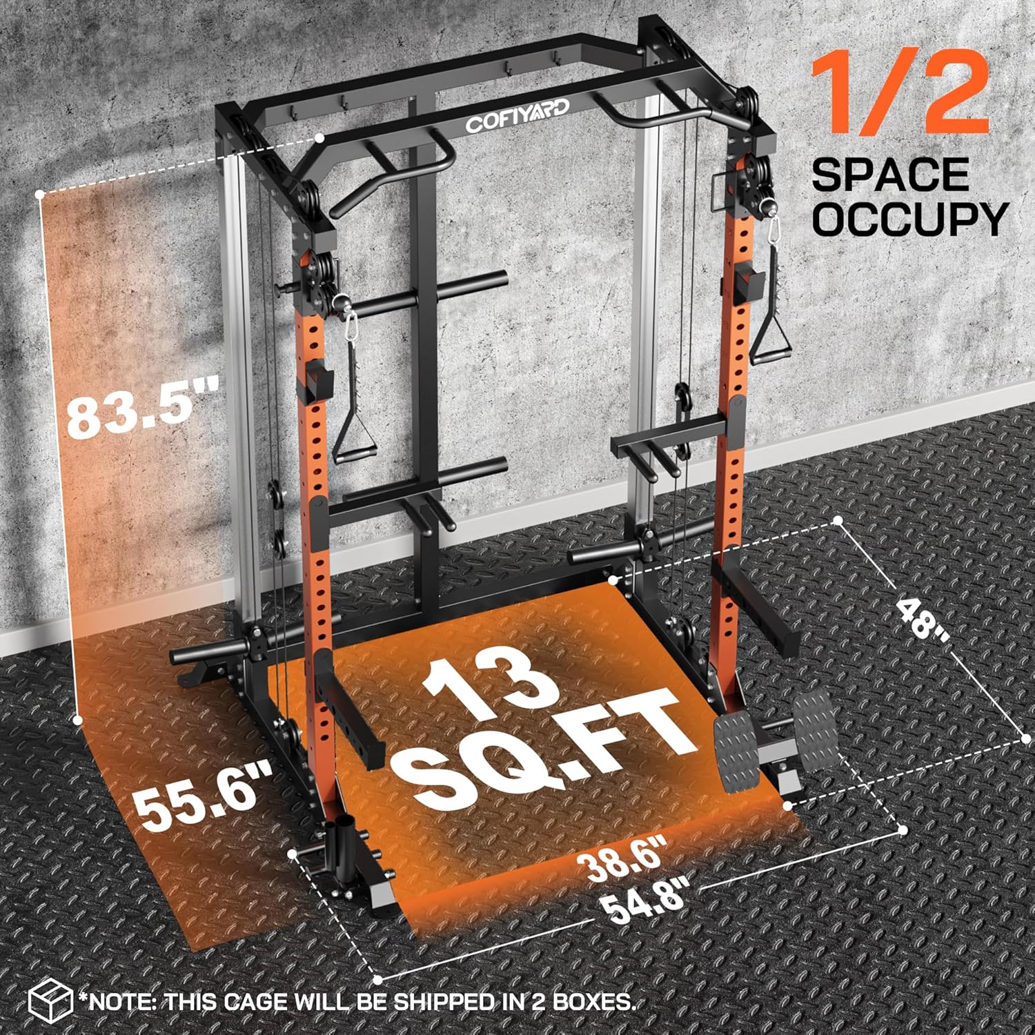 Power Cage, Power Rack with Du - огляд і ціна Pulley Home Gym
