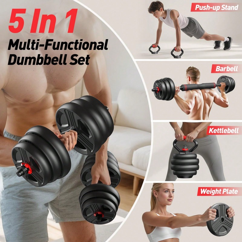 Adjustable Dumbbell Set,45/55/ - огляд і ціна Home Gym Used