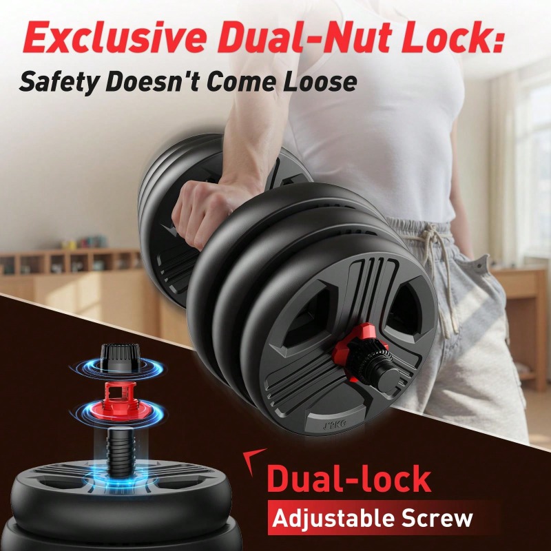 Adjustable Dumbbell Set,45/55/ - огляд і ціна Home Gym Used