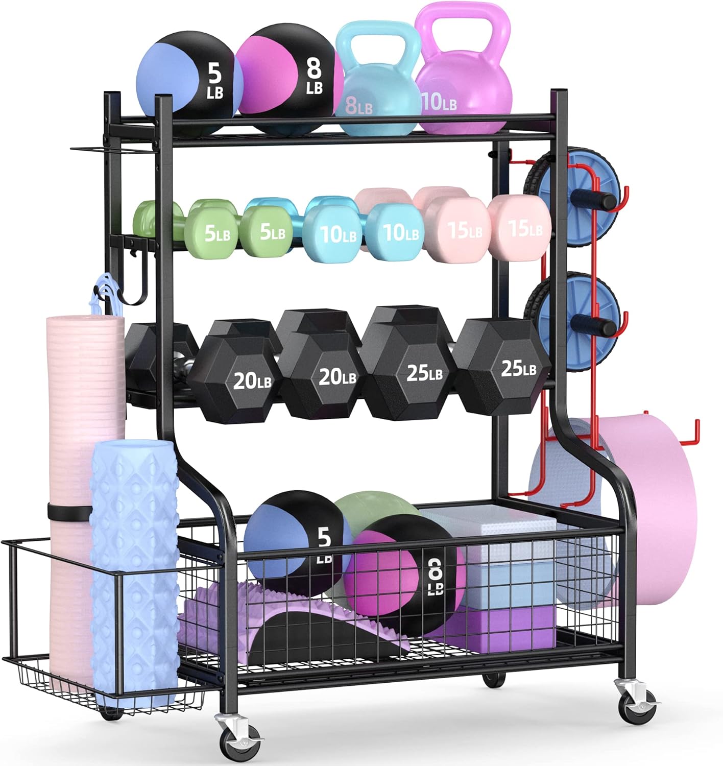 Home Gym Dumbbell Rack with Wh - огляд і ціна Home Gym Dumbbells