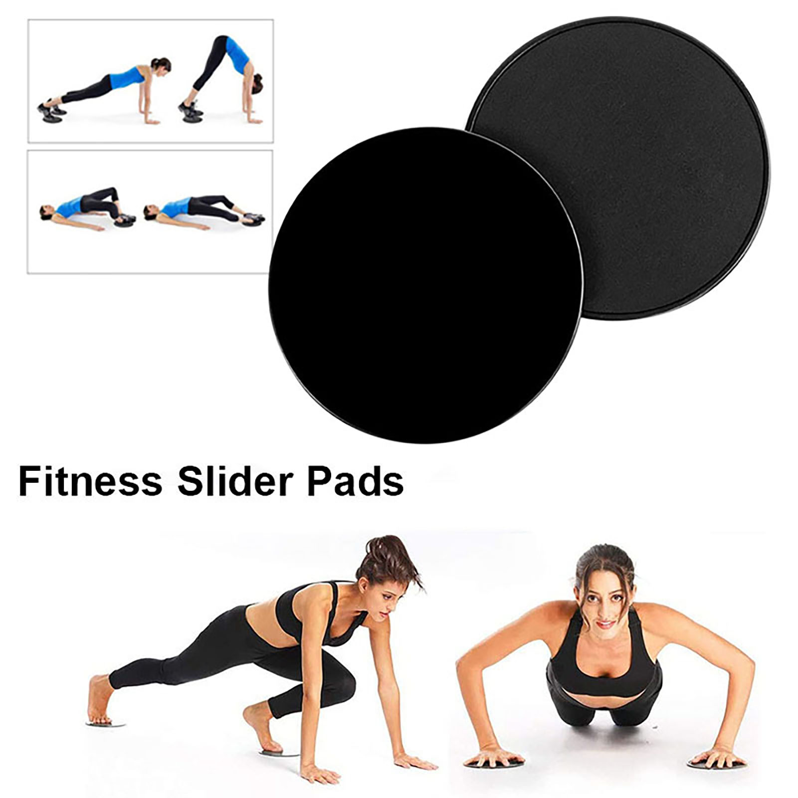 2Pcs Exercise Sliding Plate Du - огляд і ціна Gliding Disc Slider