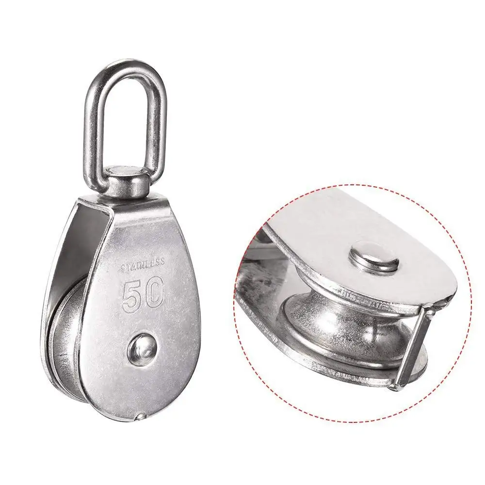 1PC Cable Pulley Wheel Stainle - огляд і ціна Pulley Home Gym