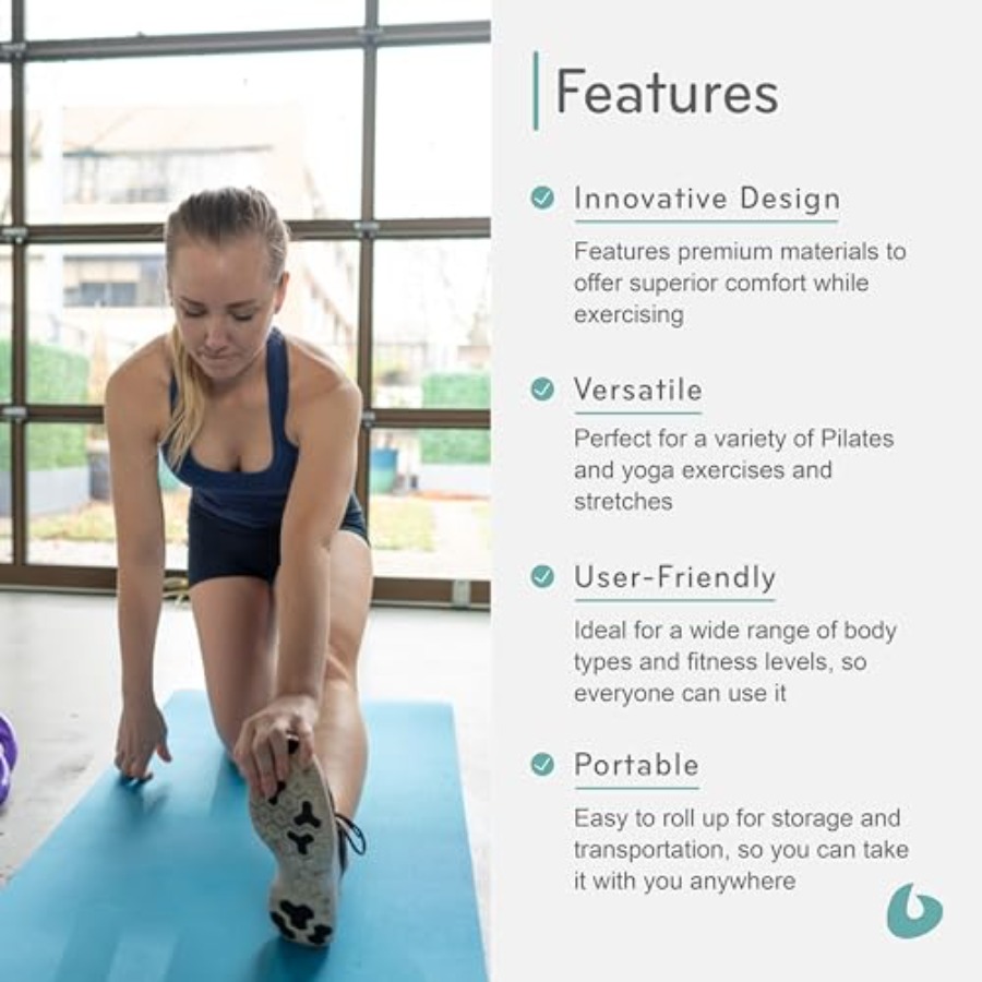 Pilates and yoga mat for studi - огляд і ціна Home Gym Yoga Studio