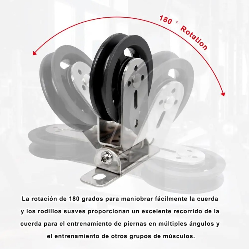 Mute Rotatable Stainless Steel - огляд і ціна Pulley Home Gym