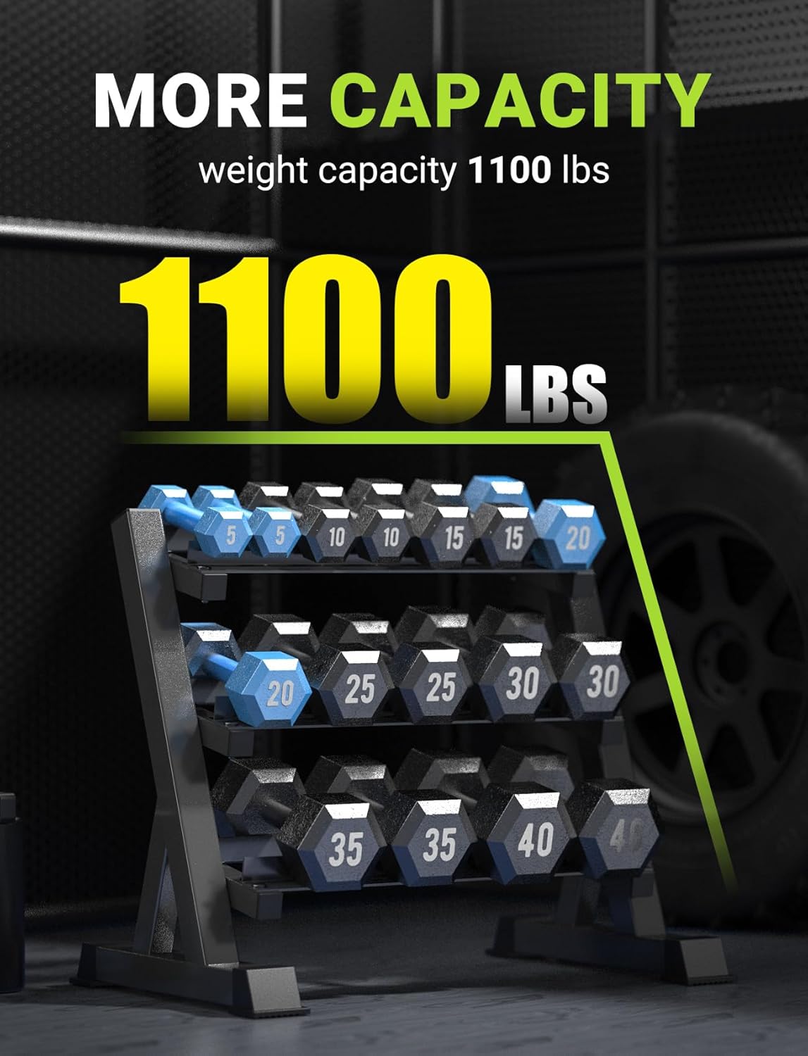Home Gym Dumbbell Rack, 3 & 5  - огляд і ціна Home Gym Dumbbells